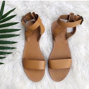 Madewell Boardwalk Ankle Strap Sandals
